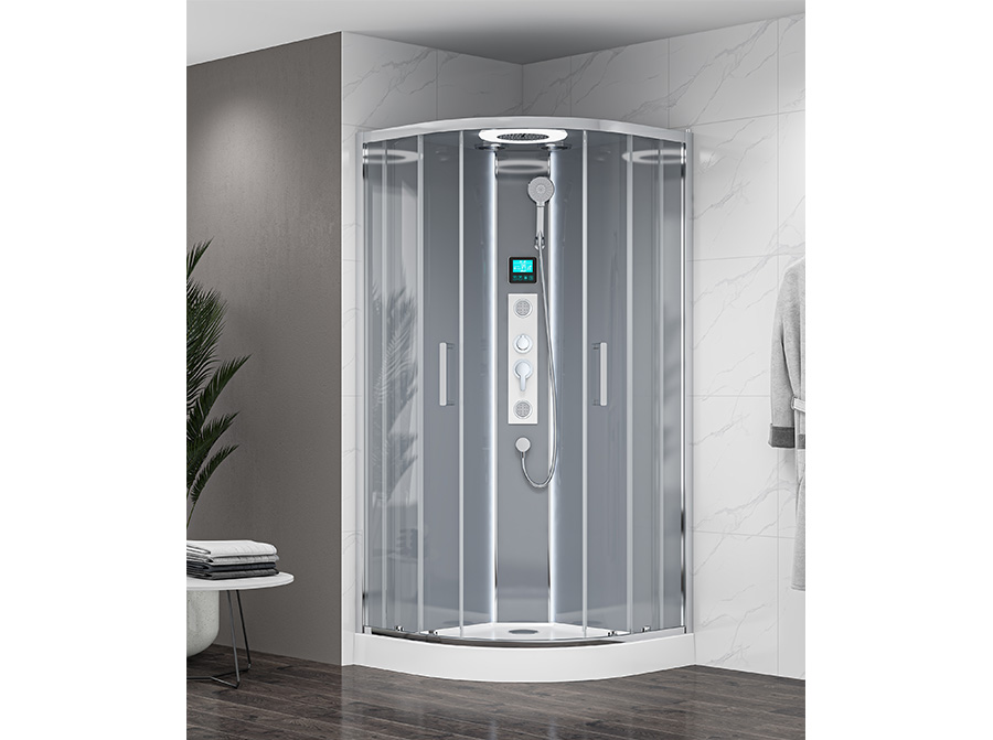 Quadrant shower cabin low tray 90x90 cm